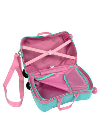 Peppa Pig Ride-On-Trolley "Peppa Pig" in Pink/ Türkis - (B)41,5 x (H)31 x (T)21 cm