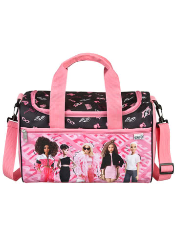 SCOOLI Sporttasche "Barbie" in Rosa - (L)35 cm - (H)23 cm - (T)16 cm