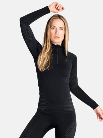 Odlo Funktionsunterhemd "Performance Warm" in Schwarz