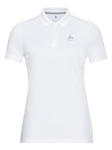 Odlo Funkcyjna koszulka polo "F-Dry" w kolorze białym