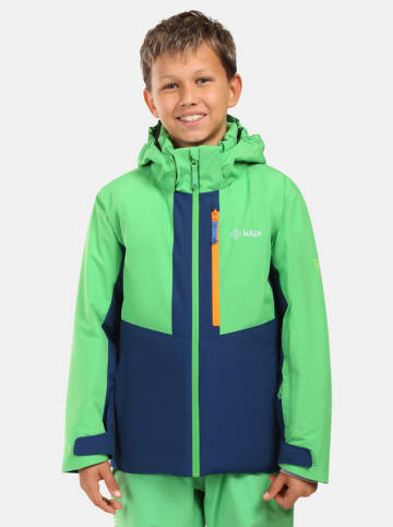 Kilpi Ski-/ Snowboardjacke "Denver" in Grün/ Dunkelblau