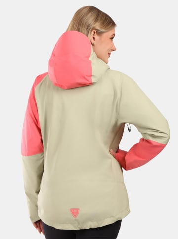 Kilpi Functionele jas "Mamba" beige/roze