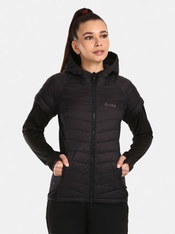 Kilpi Doorgestikte jas "Verons" zwart