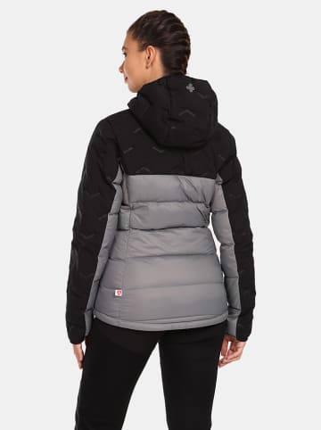 Kilpi Steppjacke "Tevery" in Grau/ Schwarz