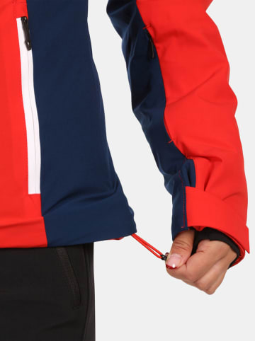 Kilpi Ski-/snowboardjas "Valera" rood/wit/donkerblauw