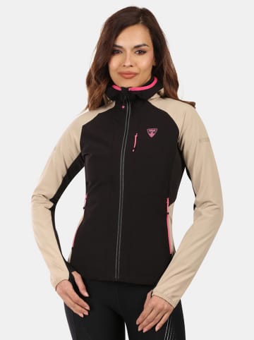 Kilpi Softshelljacke "Baleo" in Beige/ Schwarz