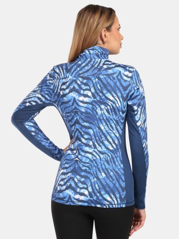 Kilpi Thermounterhemd "Willea" in Blau/ Weiß