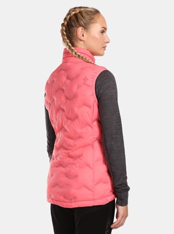 Kilpi Doorgestikte bodywarmer "Nai" lichtroze