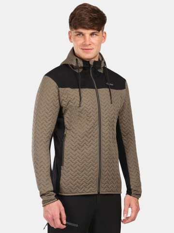 Kilpi Fleece vest "Nevia" kaki/zwart