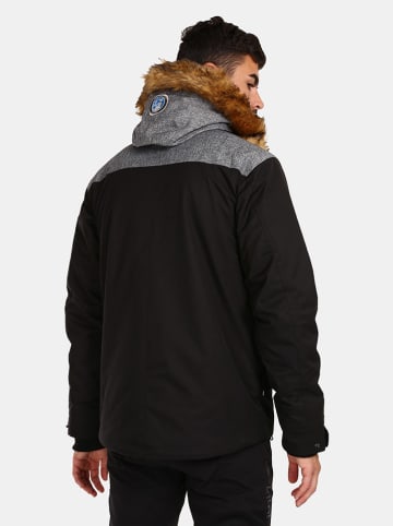 Kilpi Winterjacke "Alpha" in Schwarz/ Grau