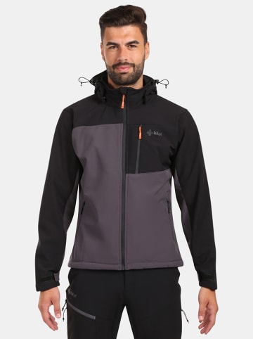 Kilpi Softshelljacke "Ontavio" in Schwarz/ Anthrazit