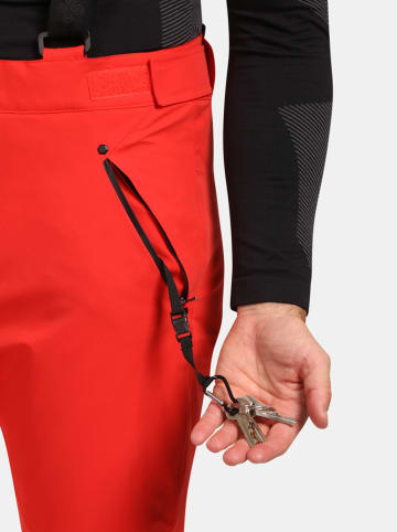 Kilpi Spodnie narciarskie "Methone" w kolorze czerwonym