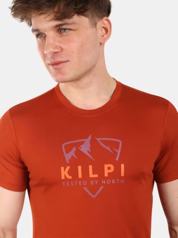 Kilpi Koszulka funkcyjna "Lismain" w kolorze jasnobrązowym