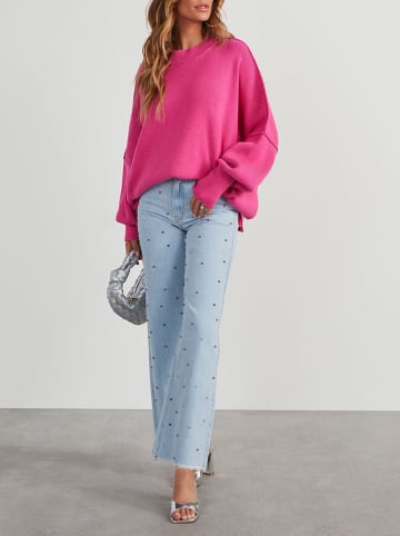 LA Angels Sweter w kolorze różowym