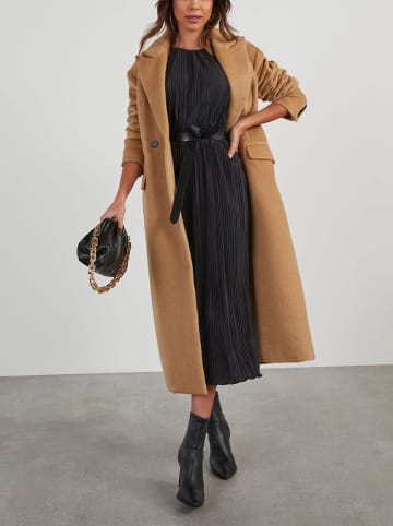 LA Angels Plisseekleid in Schwarz