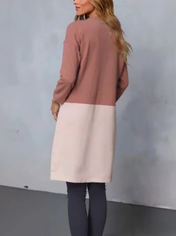 LA Angels Kardigan w kolorze jasnoróżowo-kremowym