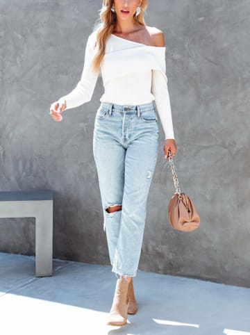 LA Angels Sweter w kolorze białym