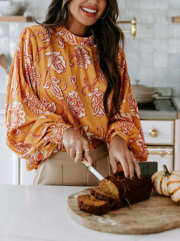 LA Angels Blouse mosterdgeel