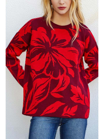 LA Angels Sweter w kolorze czerwonym