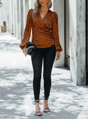 LA Angels Blouse lichtbruin