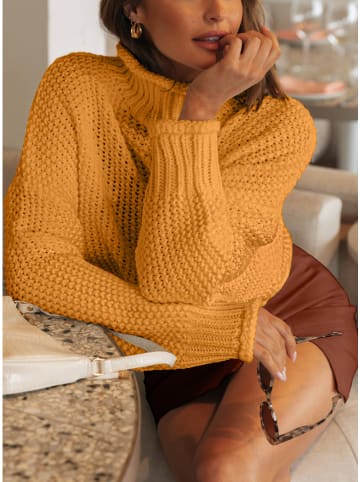 LA Angels Sweter w kolorze pomarańczowym