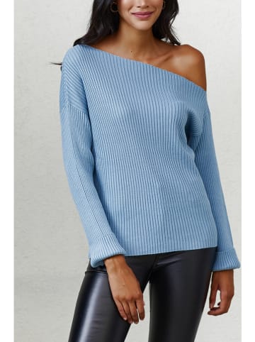 LA Angels Sweter w kolorze błękitnym