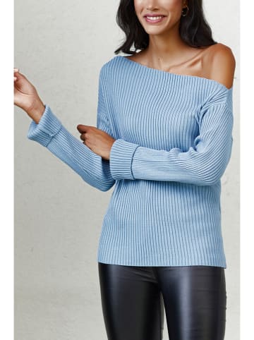 LA Angels Sweter w kolorze błękitnym