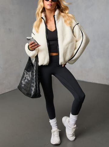 LA Angels Übergangsjacke in Creme