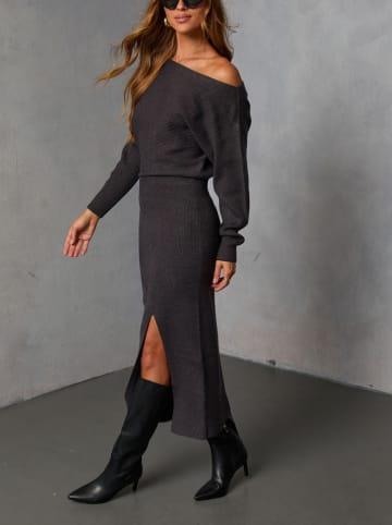 LA Angels Sukienka w kolorze antracytowym