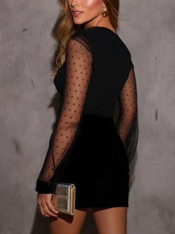 LA Angels Kleid in Schwarz