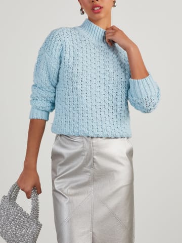 LA Angels Pullover in Hellblau