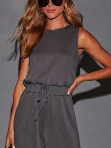 LA Angels Jumpsuit in Anthrazit