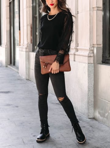 LA Angels Bluse in Schwarz