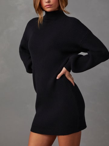 LA Angels Strickkleid in Schwarz