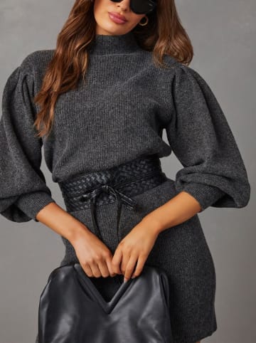 LA Angels Strickkleid in Anthrazit