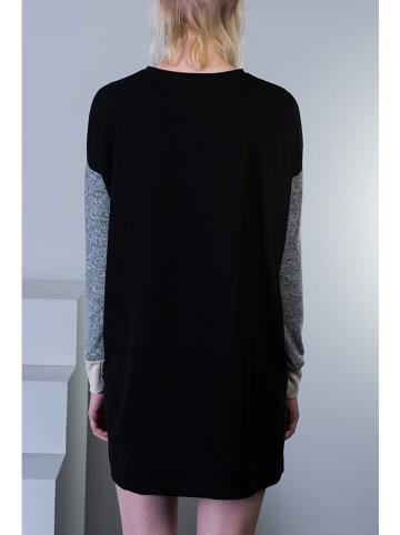 LA Angels Gebreide jurk zwart/grijs