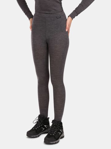 Kilpi Woll-Funktionsleggings "Mavora" in Grau