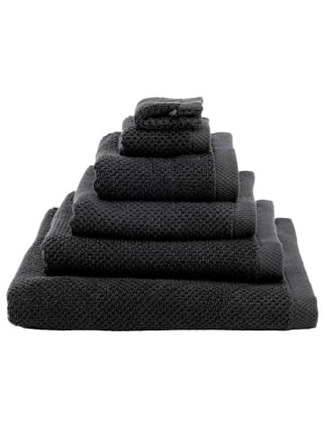 HNL Ręczniki kąpielowe (2 szt.) "Grant" w kolorze czarnym