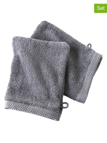 Soft by Perle de Coton Myjki (2 szt.) "Epo" w kolorze szarym