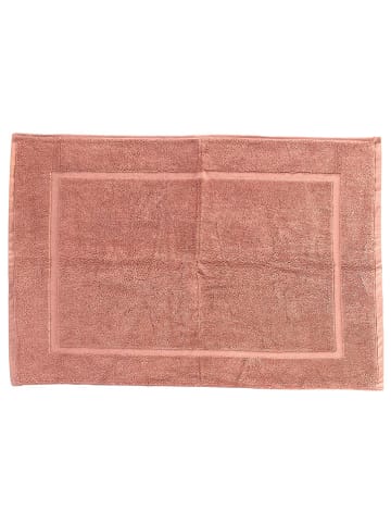 Soft by Perle de Coton Dywanik łazienkowy w kolorze jasnoróżowym - 50 x 80 cm