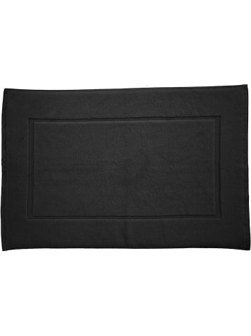 Soft by Perle de Coton Badematte in Schwarz - (L)50 x (B)80 cm
