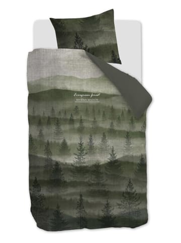 Beddinghouse Komplet pościeli "Evergreen" w kolorze zielonym