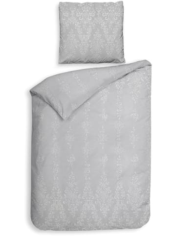 Heckett Lane Bettwäsche-Set "Lacey" in Grau