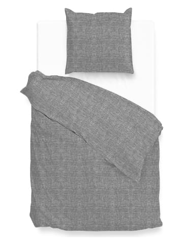 Zo!Home Bettwäsche-Set "Lino" in Grau