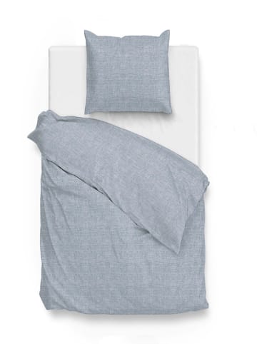 Zo!Home Bettwäsche-Set "Lino" in Hellblau