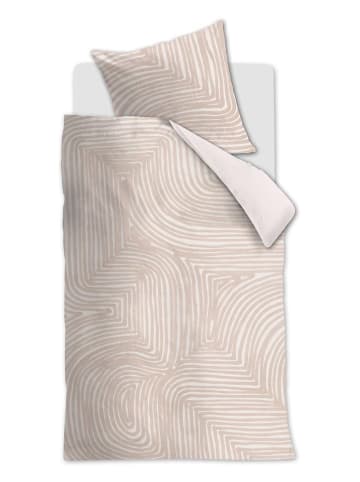 Beddinghouse Bettwäsche-Set "Natural Pattern" in Creme/ Beige