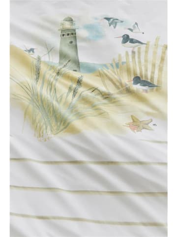 Beddinghouse Bettwäsche-Set "Summer Tide" in Weiß/ Beige