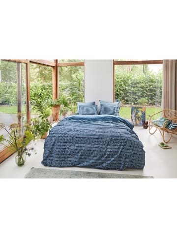 Beddinghouse Komplet pościeli "Yori" w kolorze niebieskim