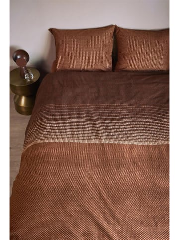 Beddinghouse Flanell-Bettwäsche-Set "Demi" in Orange