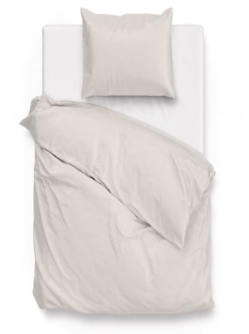 Zo!Home Mako-Satin-Bettwäsche-Set in Creme